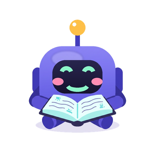 Kitap okuyan Bitlik maskotu